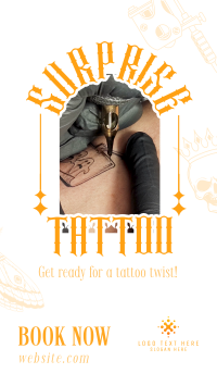 Tattoo Shop Promo Facebook Story Design