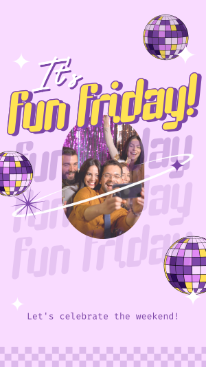 Fun Friday Party Facebook story Image Preview