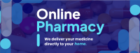 Minimalist Curves Online Pharmacy Facebook cover Image Preview