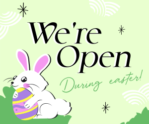 Open During Easter Facebook post Image Preview