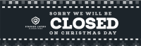 Generic Holiday Notice Twitter Header Image Preview