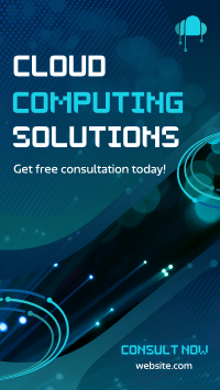 Cloud Computing Solutions TikTok Video Image Preview