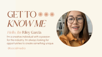 Professional Profile Introduction Animation Preview