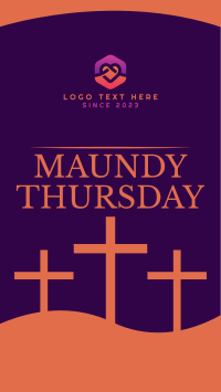 Maundy Thursday Holy Thursday Instagram story Image Preview