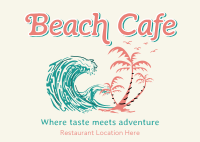 Surfside Coffee Bar Postcard Image Preview
