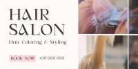 Hair Styling Salon Twitter post Image Preview