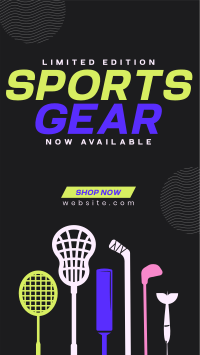 Professional Sporting Goods For Sale Instagram story Image Preview
