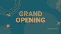 Contemporary Grand Opening Facebook Event Cover Image Preview