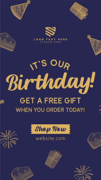 Business Birthday Promo Instagram story Image Preview