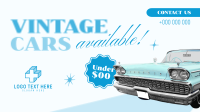 Vintage Cars Available Animation Preview