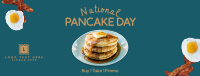 Breakfast Pancake Facebook Cover Design