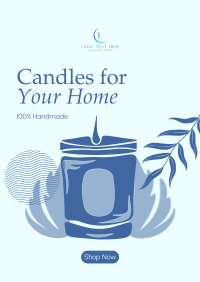 Boho Candle Collection Poster Preview