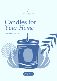 Boho Candle Collection Poster Image Preview