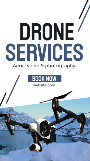 Professional Drone Service Instagram story Image Preview
