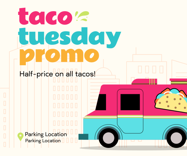 Taco Tuesday Facebook Post Design Image Preview