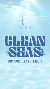 Clean Seas For Tomorrow Instagram story Image Preview