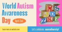 World Autism Awareness Day Facebook ad Image Preview