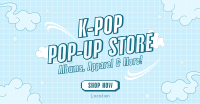 Kpop Pop-Up Store Facebook Ad Design