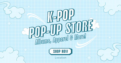 Kpop Pop-Up Store Facebook ad Image Preview