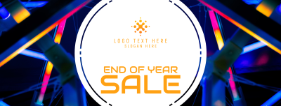 End Of The Year Sale Facebook cover Image Preview