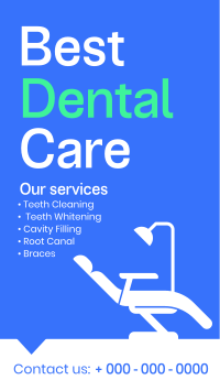 Dental Services Instagram Reel Image Preview