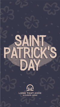 St. Patrick's Clover Facebook Story Design
