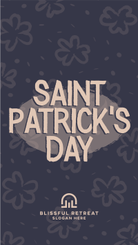 St. Patrick's Clover Facebook story Image Preview