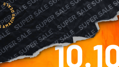 10.10 Ripped Super Sale Facebook event cover Image Preview