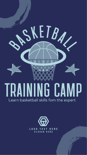 Train Your Basketball Skills Facebook story Image Preview