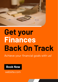 Professional Finance Service Poster Design