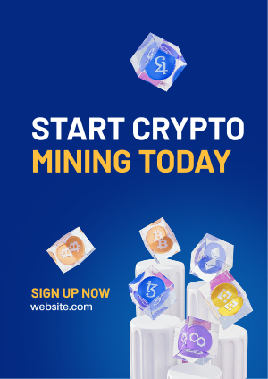 Start Crypto Today Flyer Image Preview