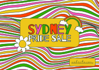 Y2K Sydney Pride Postcard Design