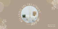 Spa Treatment Twitter Post Image Preview