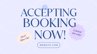 Accept Bookings Now Animation Preview