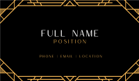 Great Gatsby Business Card Image Preview