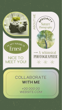 Modern Grid Profile Instagram Story Design