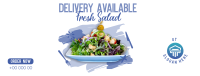 Fresh Salad Facebook Cover Image Preview