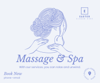 Cosmetics Spa Massage Facebook post Image Preview