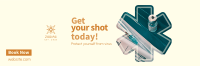 Get your shot today Twitter header (cover) Image Preview