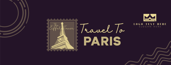 Welcome To Paris Facebook Cover Design Image Preview