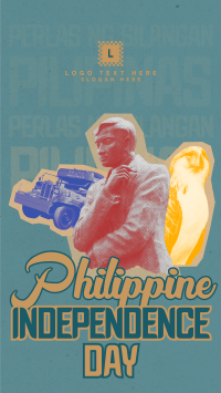 Retro Philippine Independence Day Instagram Reel Design