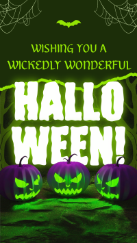 Halloween Greeting TikTok Video Image Preview