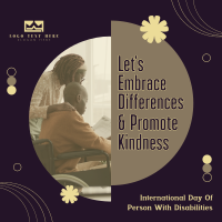 International Disability Day Instagram post Image Preview