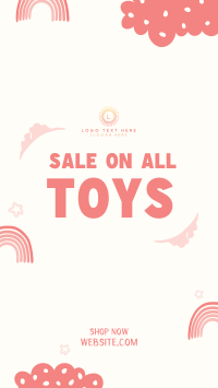 Kiddie Toy Sale Facebook Story Design