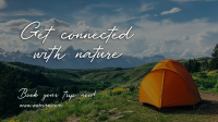 Hiking Nature Facebook Event Cover Design