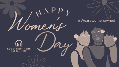 Happy Women's Day Facebook event cover Image Preview