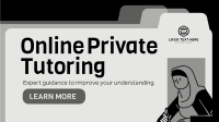 Minimalist Online Tutor Animation Preview