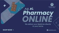 Medicine Delivery Facebook Event Cover Design