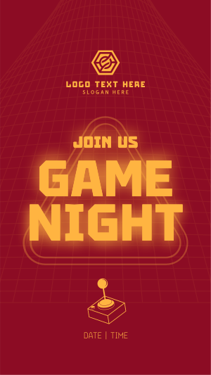 Game Night Facebook story Image Preview