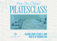 Modern Pilates Session Postcard Preview